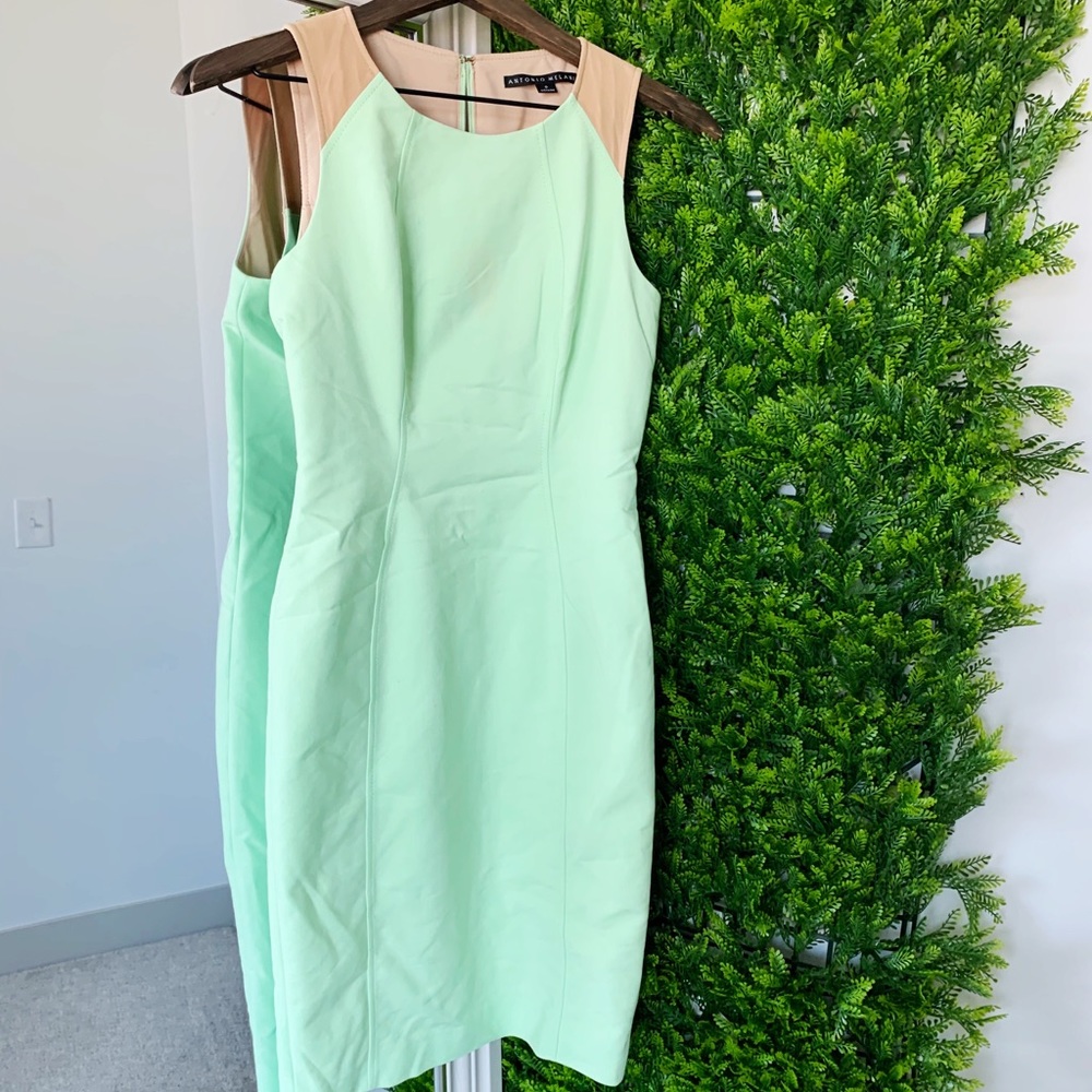 ANTONIO MELANI SLEEVELESS TANK BODY CON DRESS